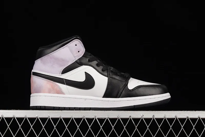 All categories Air Jordan Jordan series basketball shoes Air Jordan 1 Mid Air Jordan 1 Mid "Zen Master" AJ1 Joe 1 tie-dye starry sky purple mid-top basketball shoes DM6216-001
